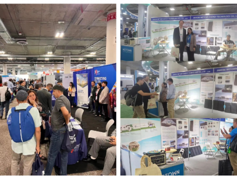 助力全球能源转型！平博电气亮相美国拉斯维加斯RE+展